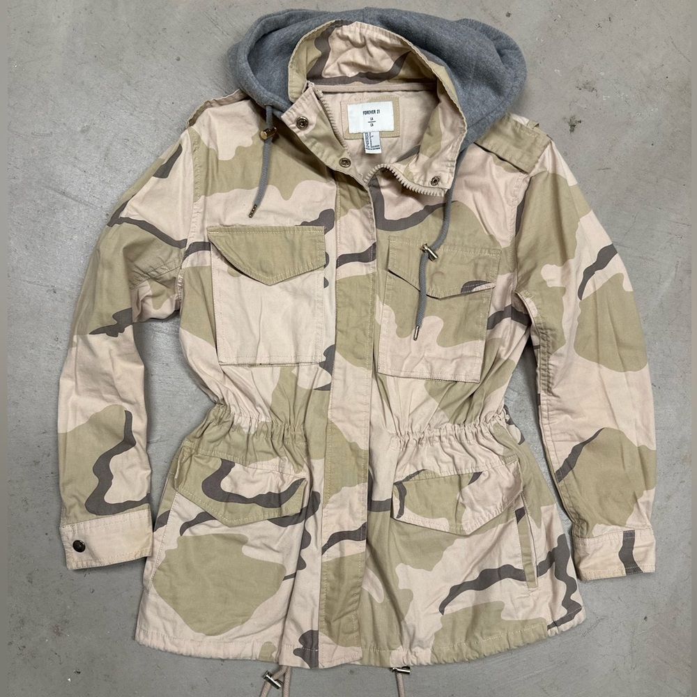 Forever 21 Camo Jacket